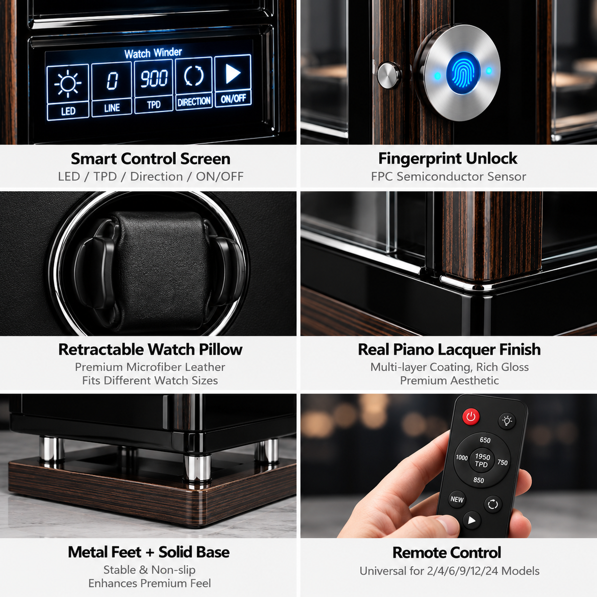 ARACHVIA Nocturne 24 – Luxury Watch Winder