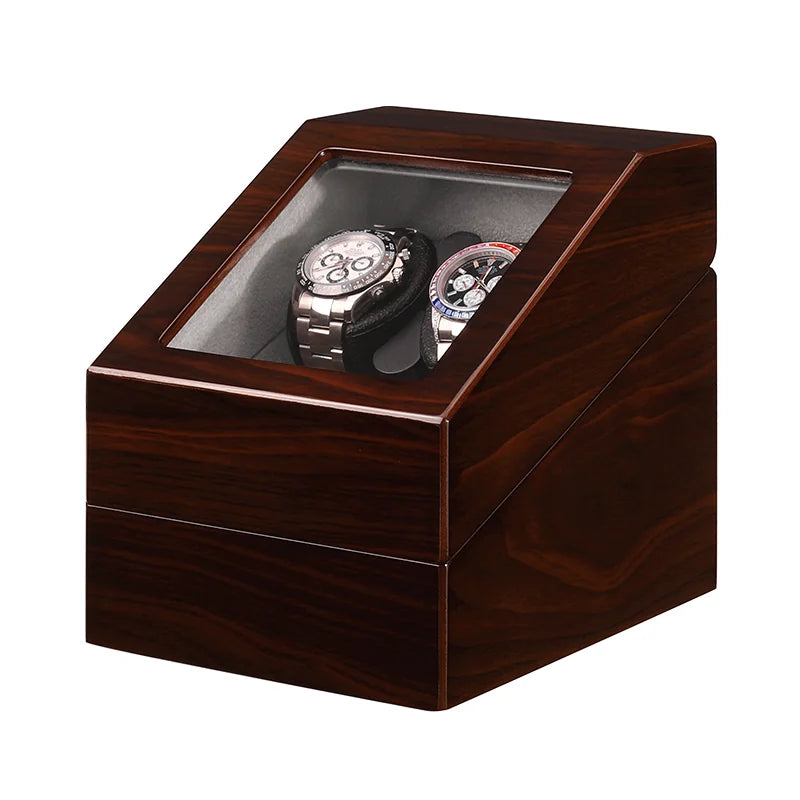 ARACHVIA Rotador doble para relojes con almacenamiento