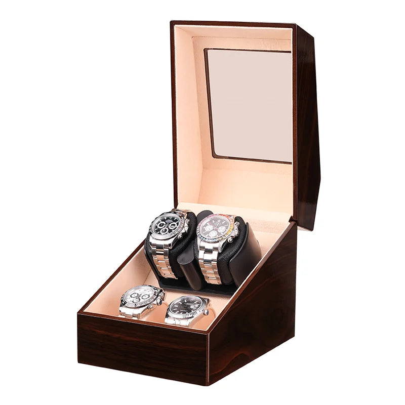 ARACHVIA Rotador doble para relojes con almacenamiento