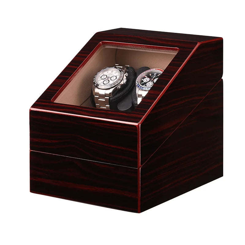 ARACHVIA Rotador doble para relojes con almacenamiento
