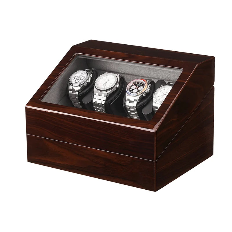 Rotador de relojes ARACHVIA para 4 relojes con almacenamiento