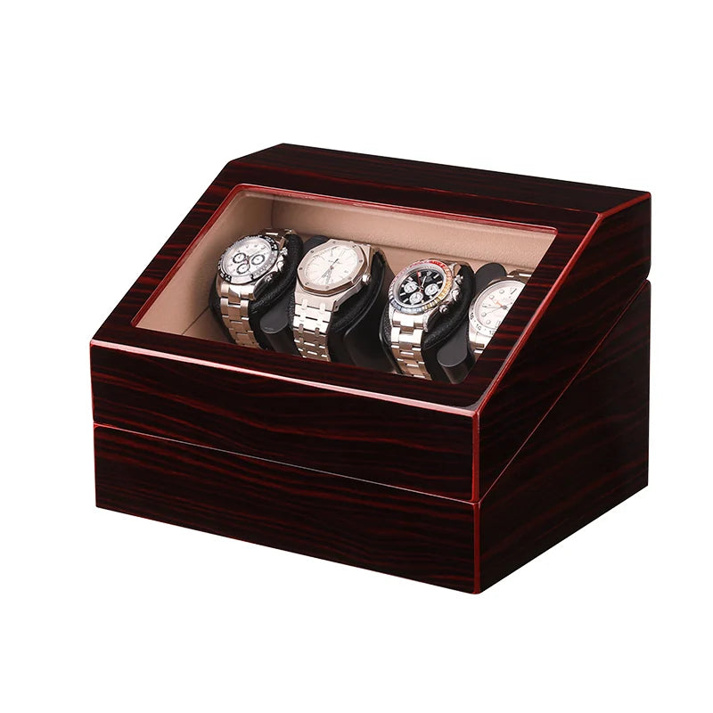 Rotador de relojes ARACHVIA para 4 relojes con almacenamiento