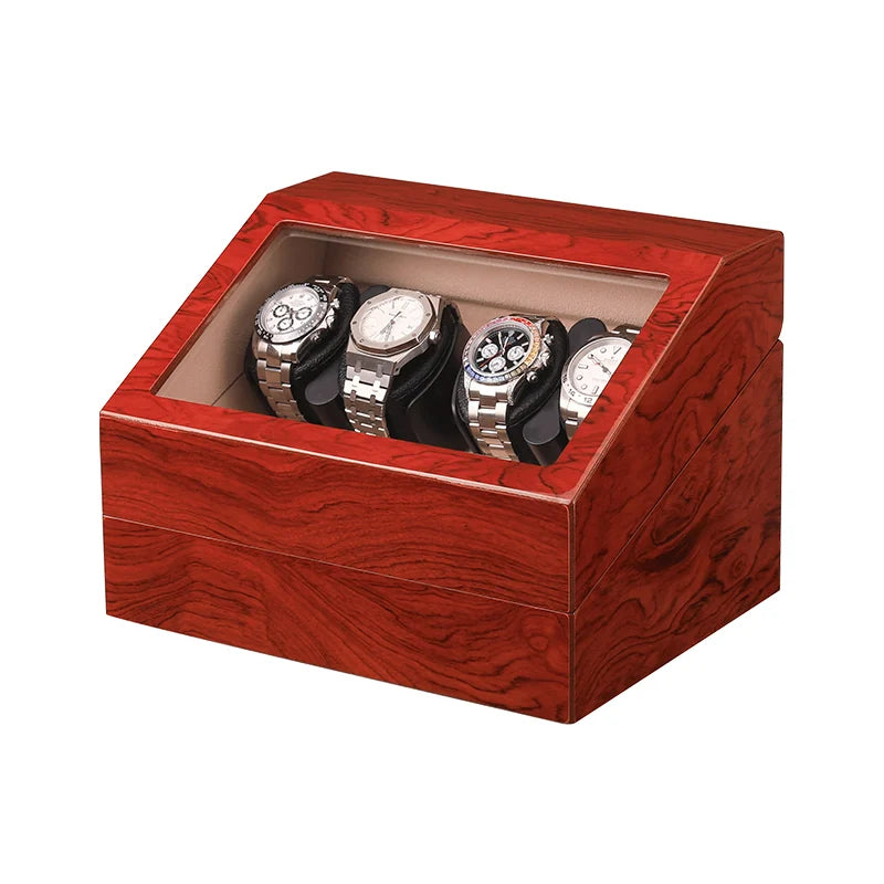 Rotador de relojes ARACHVIA para 4 relojes con almacenamiento